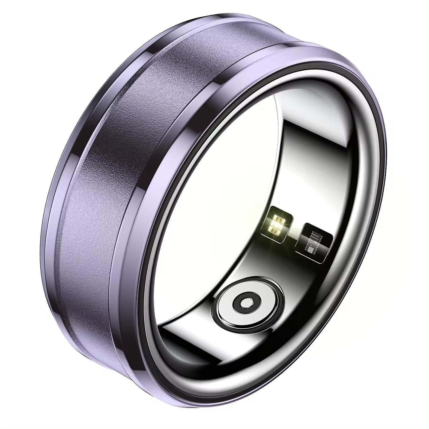 Smart ring blood oxygen health tracker, sleep tracking heart rate, pedometer, smart ring for men and