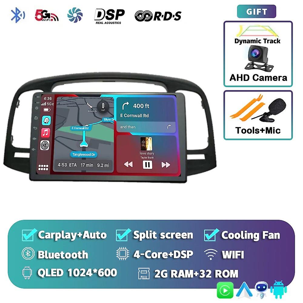 Android 13 Carplay Auto For Hyundai Accent 2008 2009 2010 2011 Car Radio Multimedia Gps Navigation Player Stereo 2din Wifi+4g Bt