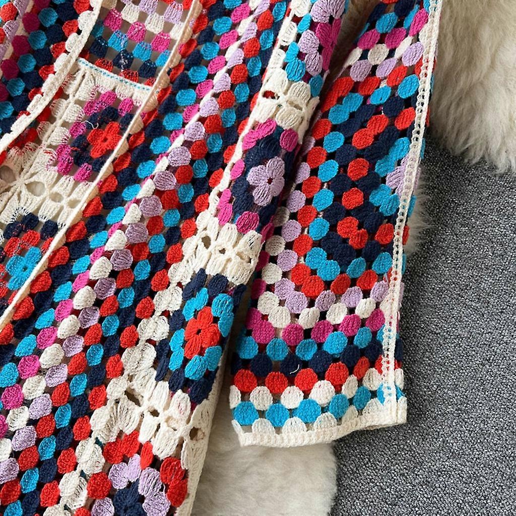 Feeling Your Best Hollow-Out Crochet Sweater Cardigan - 5 Colors