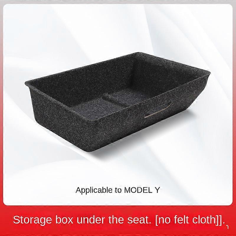 For Tesla Model Y Under Seat Storage Box Car Garbage Bin Organizer Case Drawer Holder for Tesla Model Y  2021 2022 Accessories