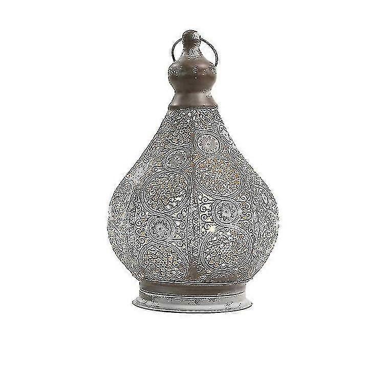 Moroccan Style Metal Table Lamp