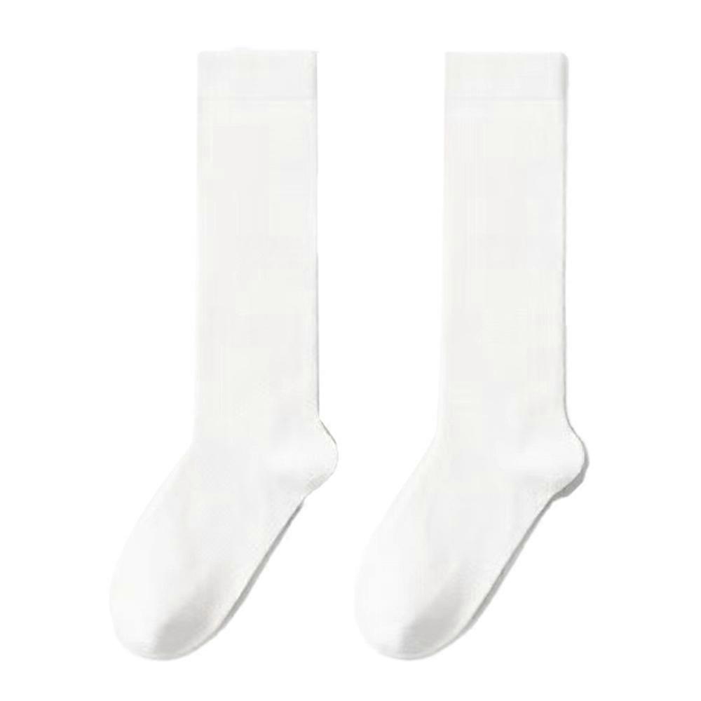 Bas hauts en soie transparente