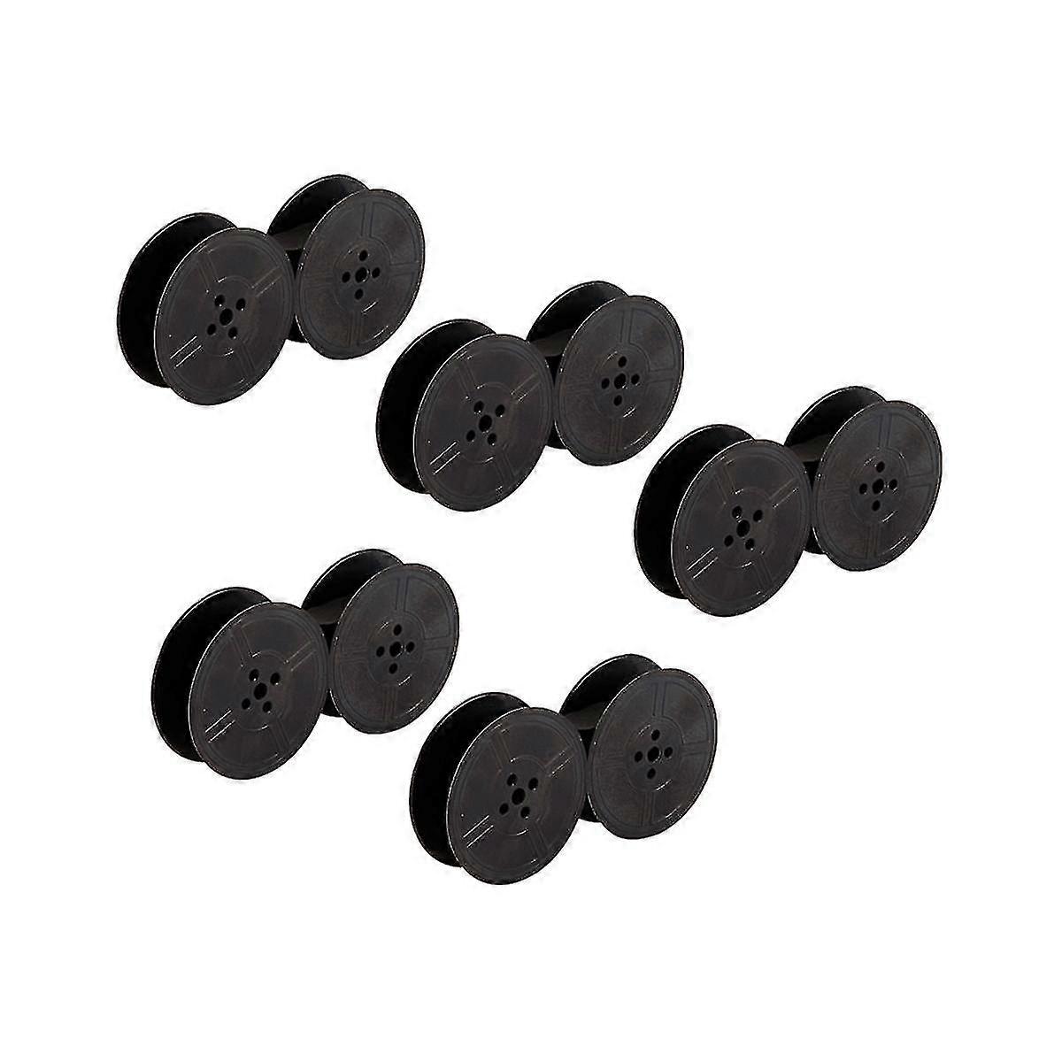 5pcs Typewriter Ribbon Twin Spool Typewriter Ribbon Twin Spool Replacement Pack For Most Typewriter
