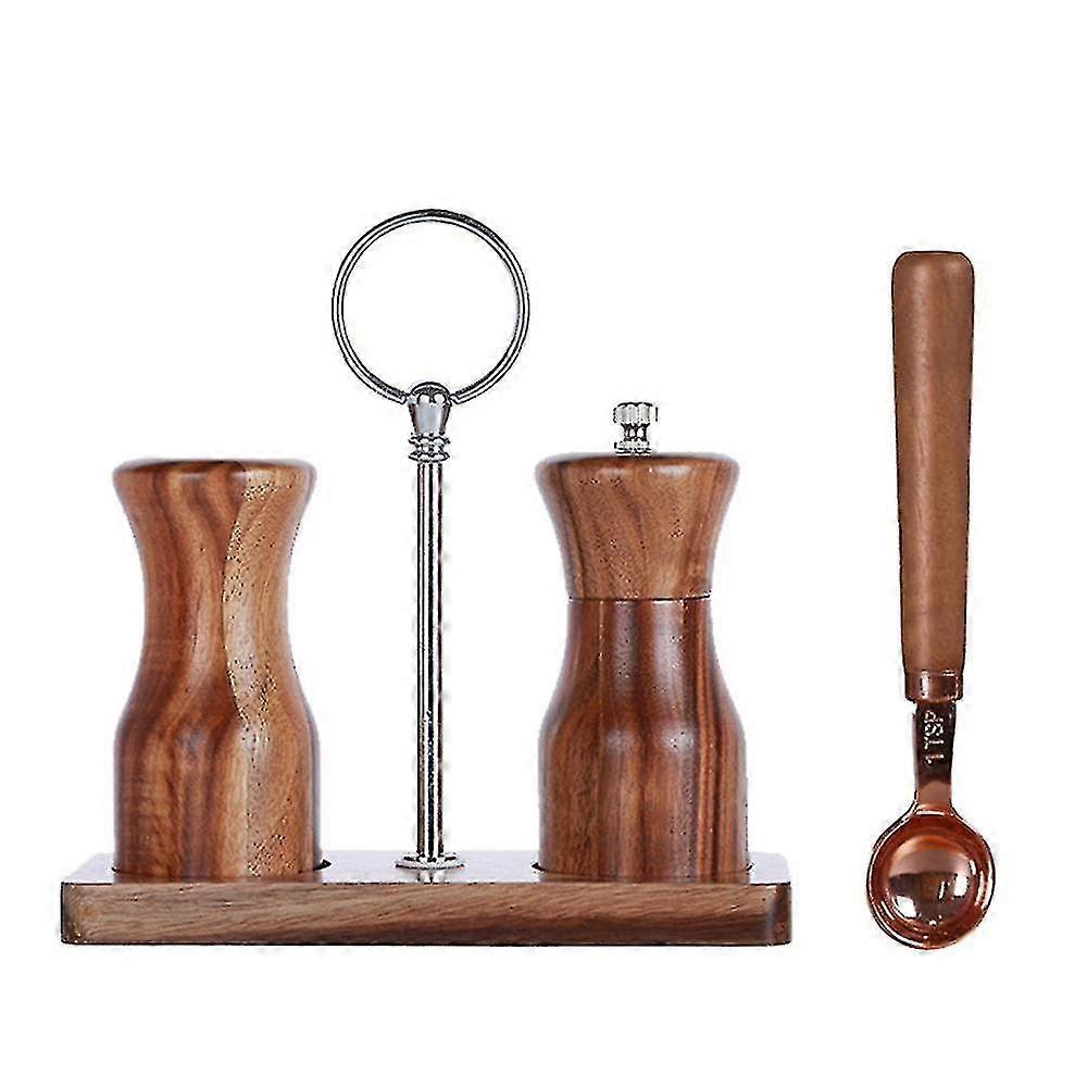 Tre Salt Og Pepper Grinder Set, manuell Pepper