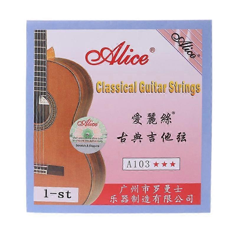 Alice A103 Nylon String 1-st E 028 / 2-nd B 032 High Tension For Classical Guita
