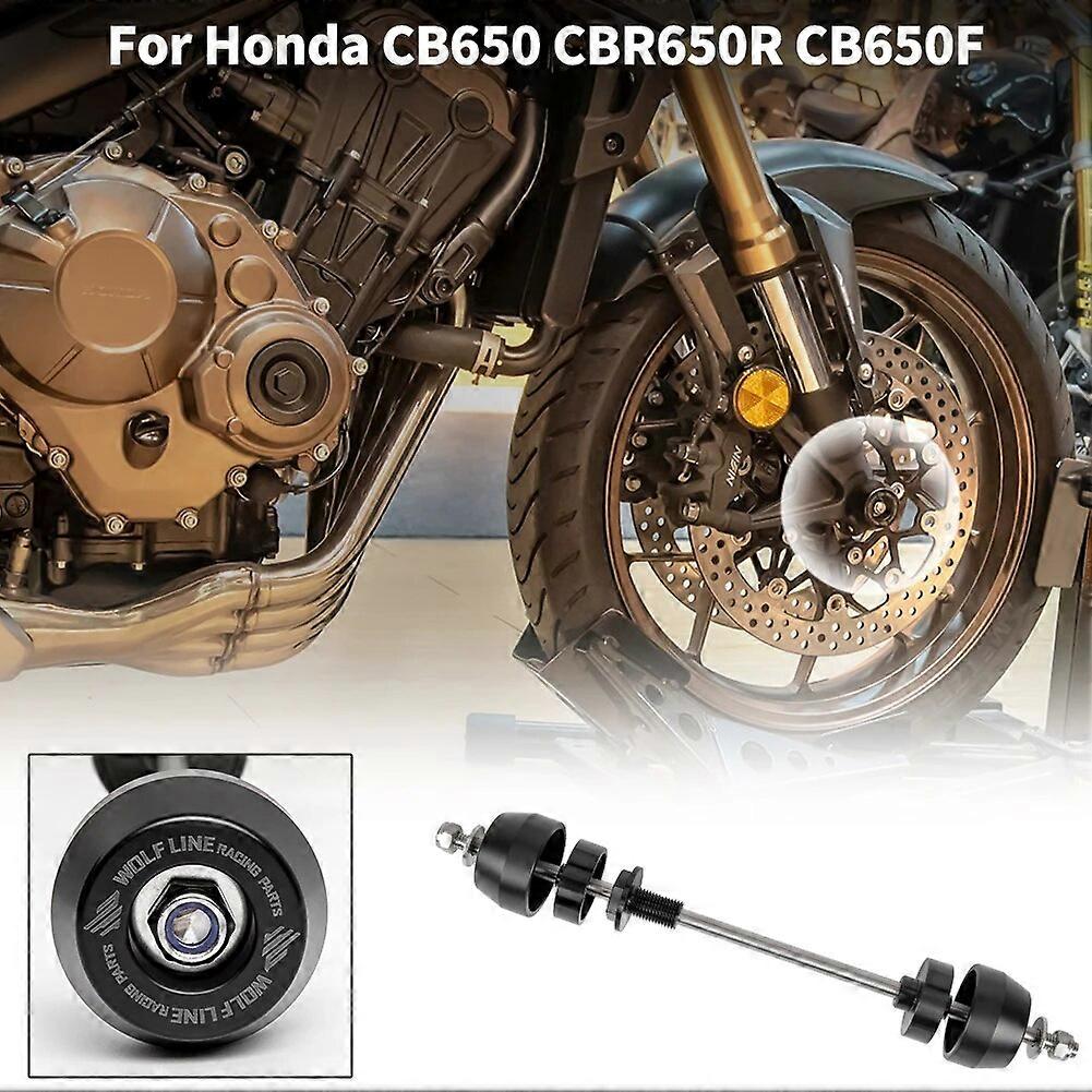 Motorcycle Front Wheel Axle Fork Frame Slider Crash Pad Protector For Honda CB650R CBR650R CB650F CBR650F 2014-2022 2018 2019
