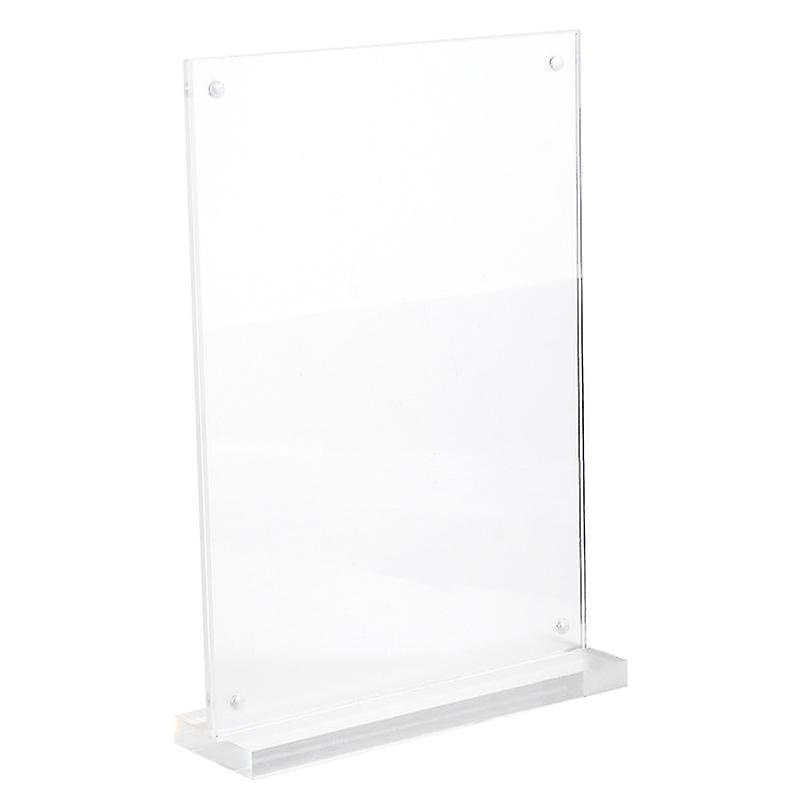 Transparent Price Tag Display Holder Desktop Price Label Holders (Vertical)