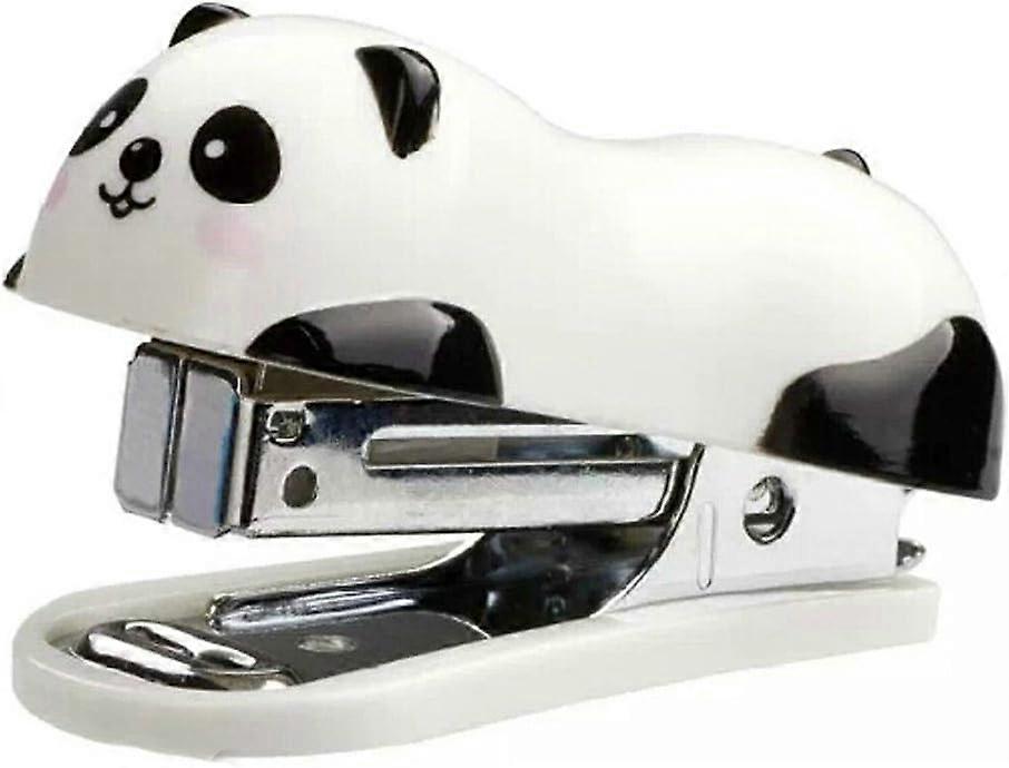 Mini agrafeuse de bureau en forme de panda avec