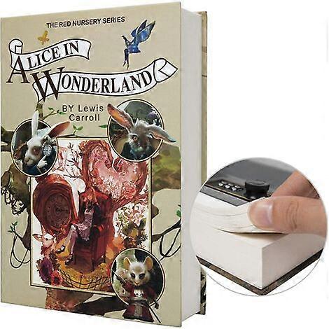 Hidden Flipping Book Safe-Password Alice-222*152*45