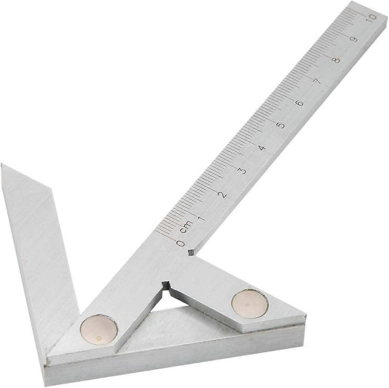 Centering Square, 100*70Mm Centering Square Finder, Speed Framing Square Metrisch For Accurately Measuring Angles