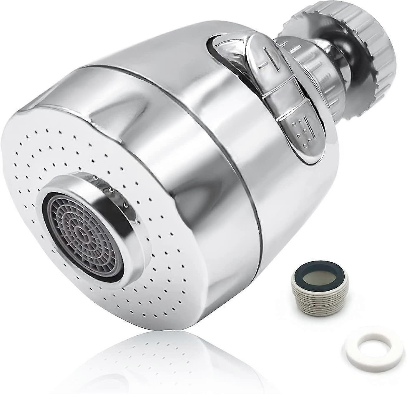 360  Swivel Faucet Aerator, Water Saving Splash Filter Nozzle, Universal Kitchen Bathroom