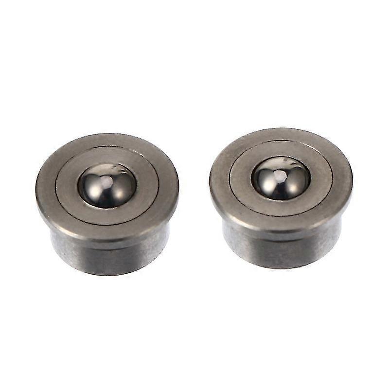 1 Set/2pcs Roller Ball Transfer Bearing Metal Rotation Ball Caster Replacement