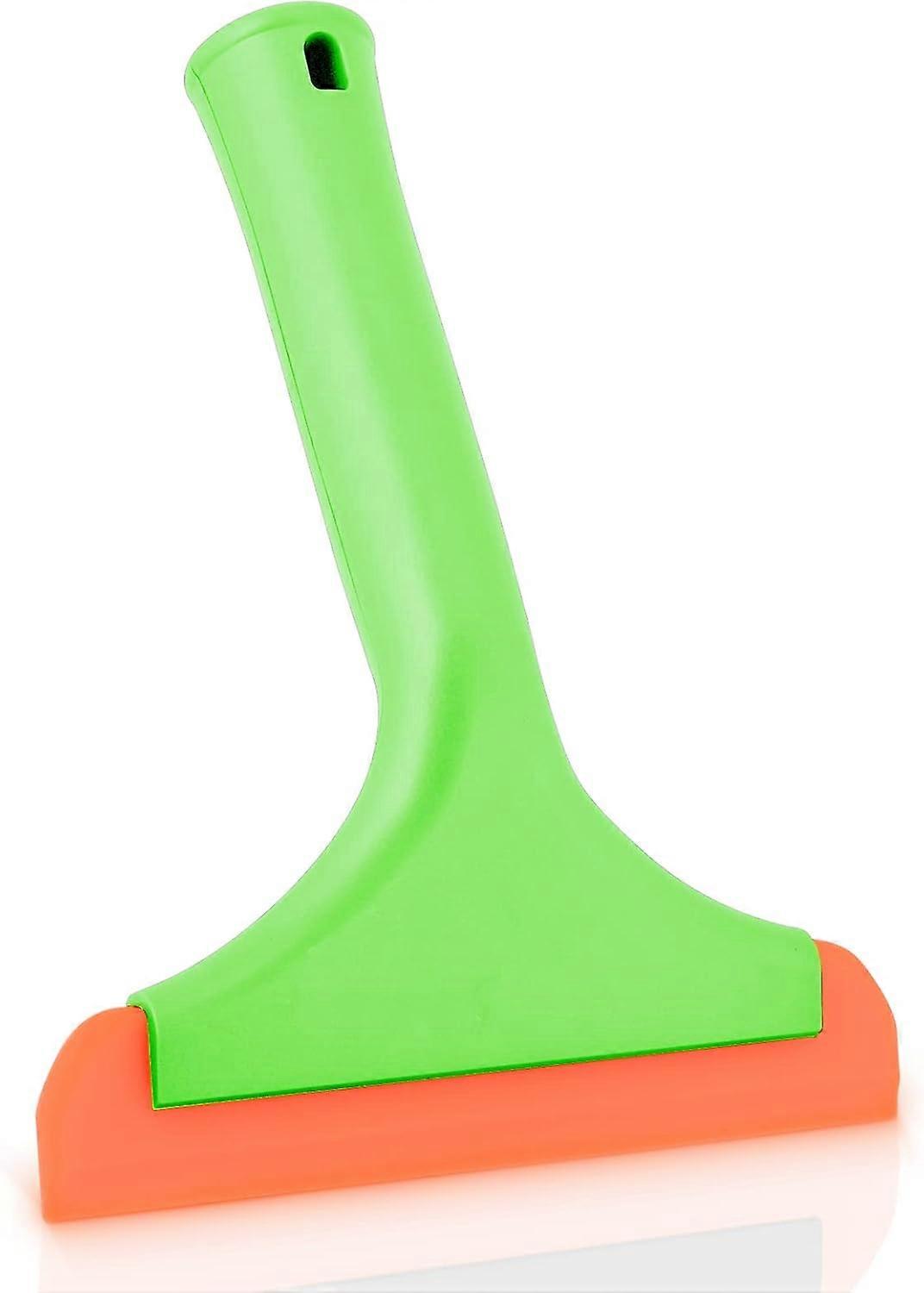 1PC Window Squeegee with Handle, Flexible Rubber Squeegee, Shower Squeegees, for Glass, Mirrors, Car Windows, Bathroom