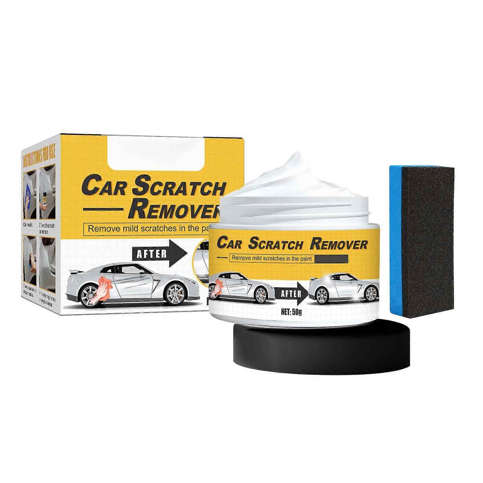 Polishing Compound & Scratch Remover with SpongePolish and Scratch Remover, 3in1 Professional Car Scratch Repair Agent
