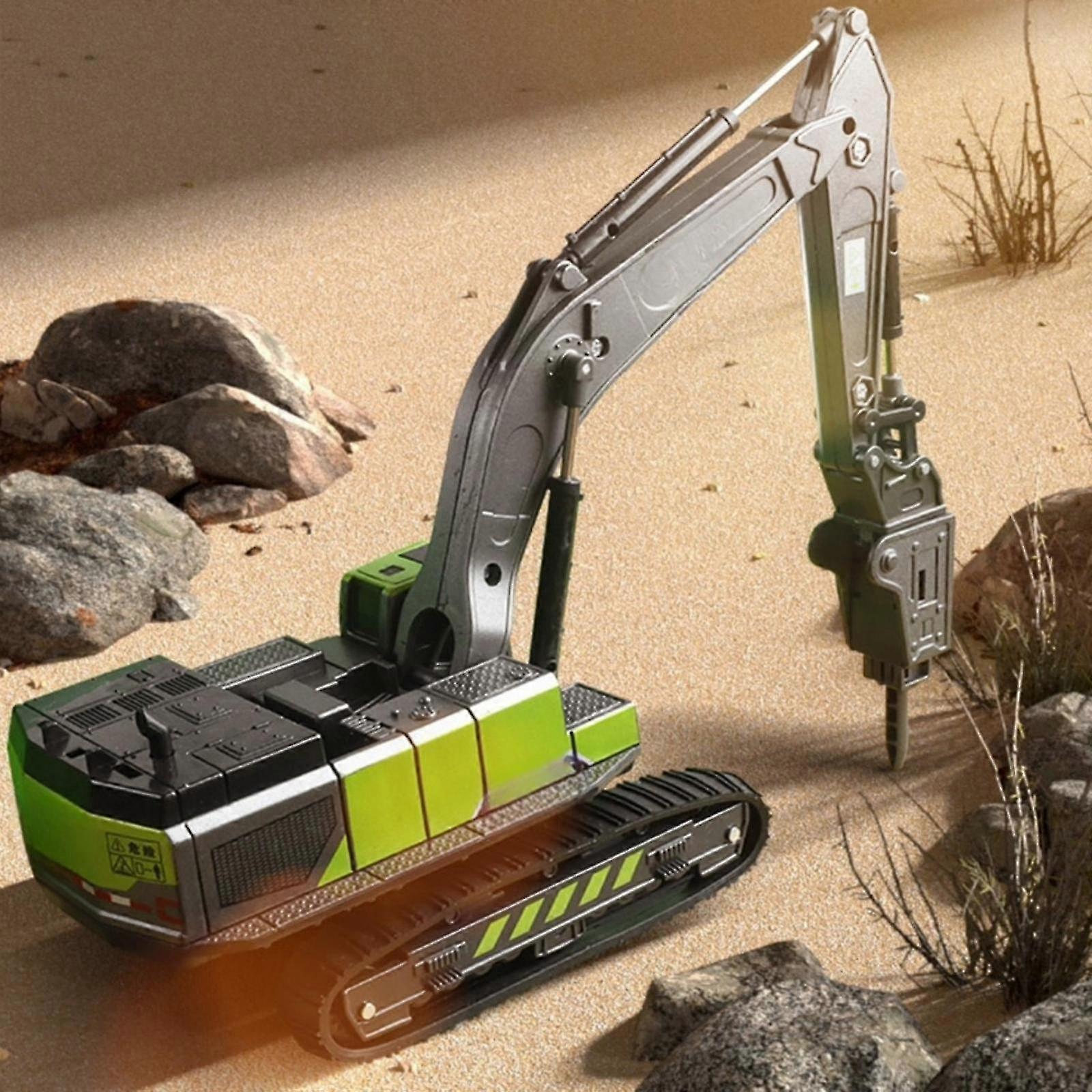 儿童玩具车， 挖掘机， 工程车， 玩具套装， 钻机， 冲床