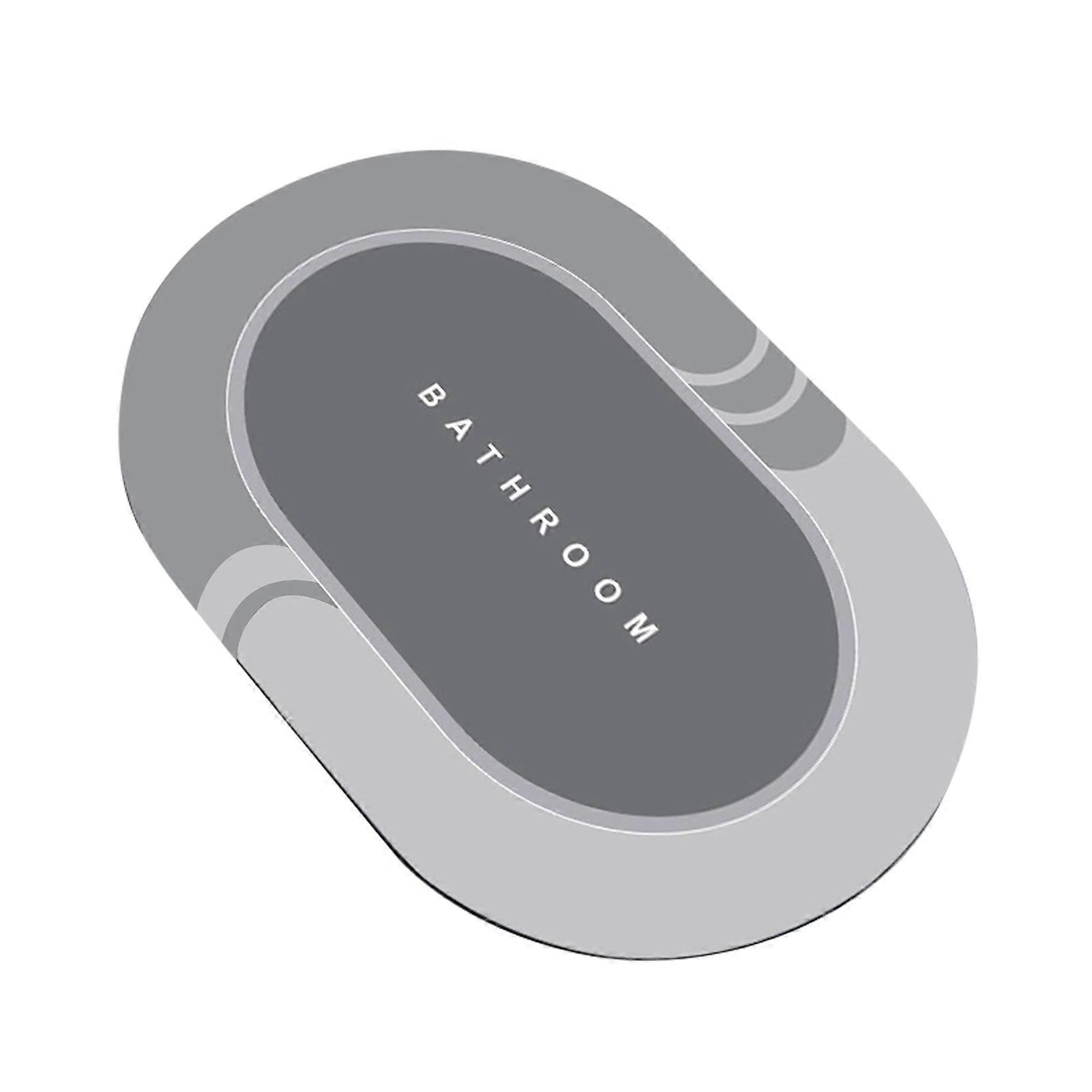 Tapis de sol en diatomite douce lgant Fasy Absorbant Repose-pieds pour Dcor Intrieur Extrieur