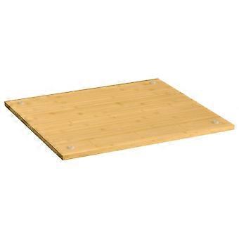 Herdabdeckung 50x56x1,5 cm Bambus