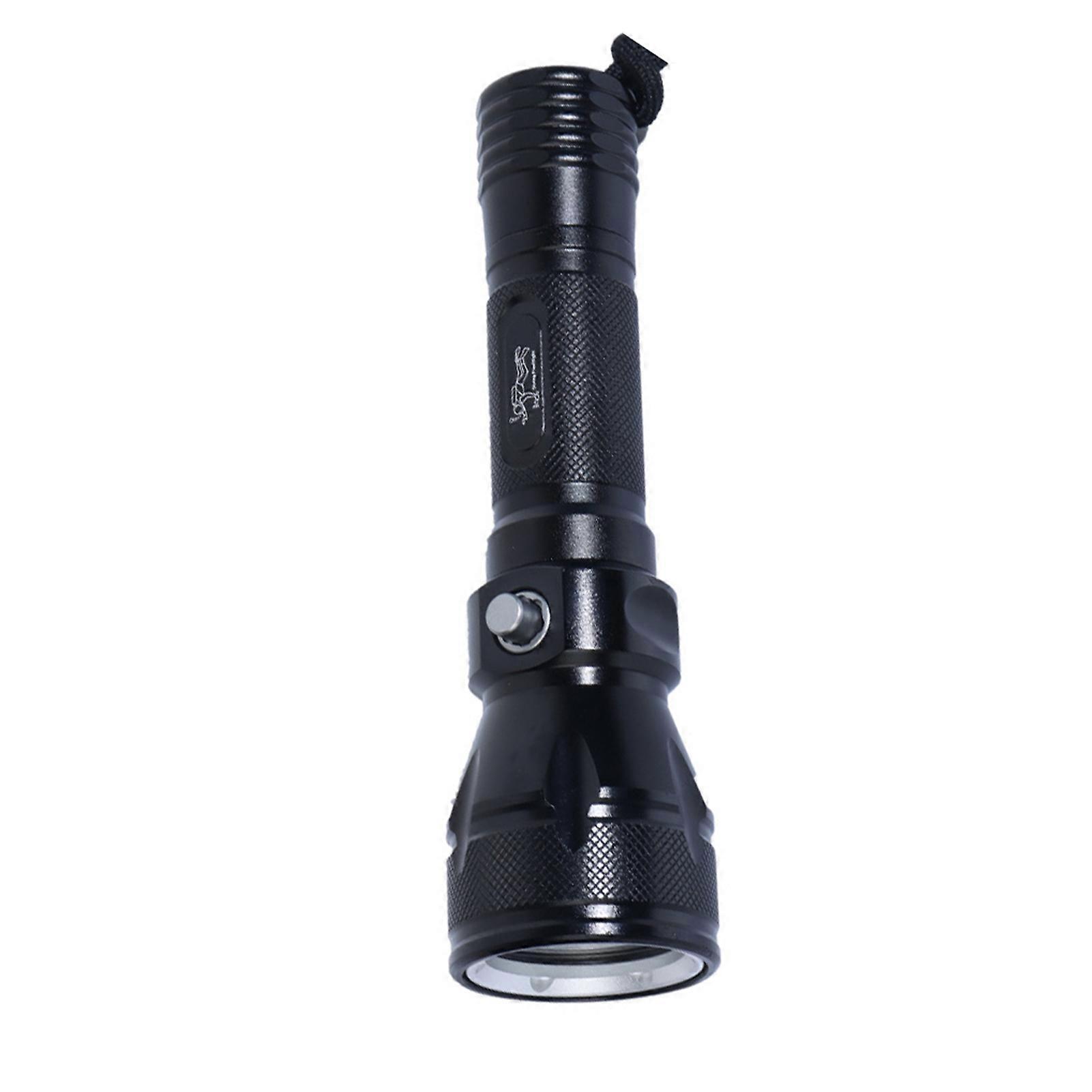 Diving Flashlight Dive Torch Magnetic Switch Lumen Handheld Light Diving Emergency Accessories