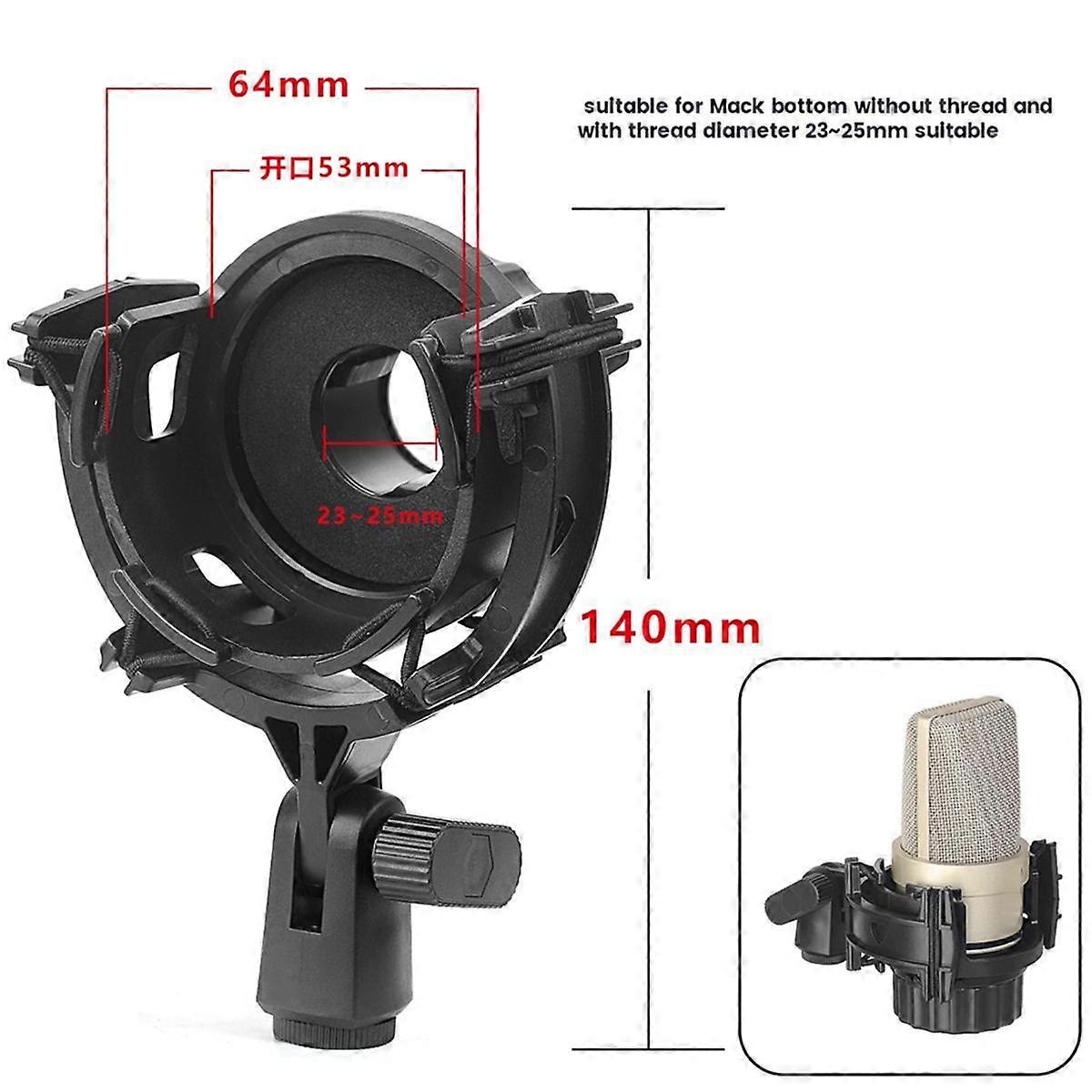 Microphone Shock Mount for PC-K220 Broadcast Clip Studio Recording Mic Holder Spider Condenser