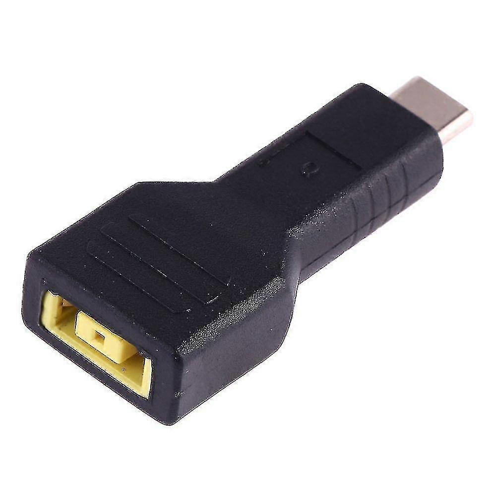 Type-c Public To Lenovo Square Mouth Socket Power Adapter Plug Charger Conversion Head With Pd Chip