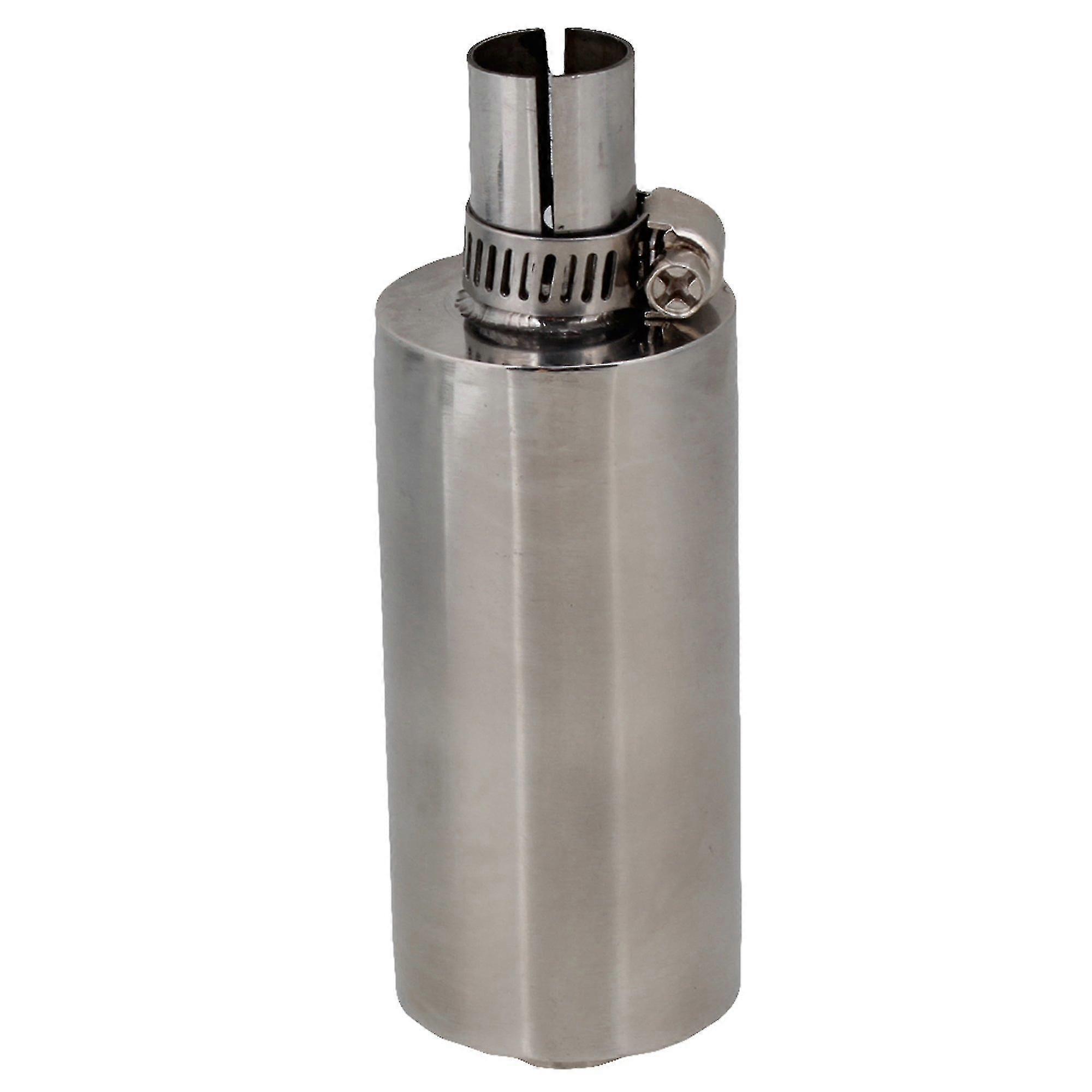 Silver Remote Control Model Car Exhaust Muffler Engine Pipe 13.7x4.3inch