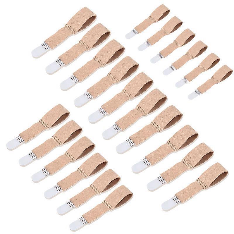 10pcs Toe Wrap Cushioning Bandage Hammer Toe Separator Splint