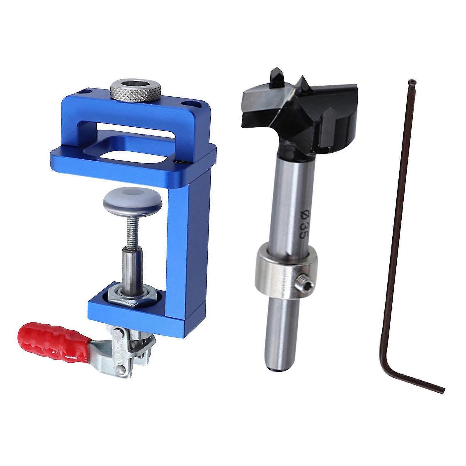 35mm Hinge Hole Locator Opener Set Door Cabinets Installation Tool