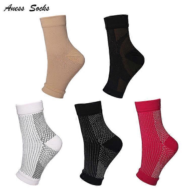 Compression Ankle Brace, Ankle Support Sleeve, Apply to Foot Pain, Recovery, Ankle Support and Protection (L/XL)