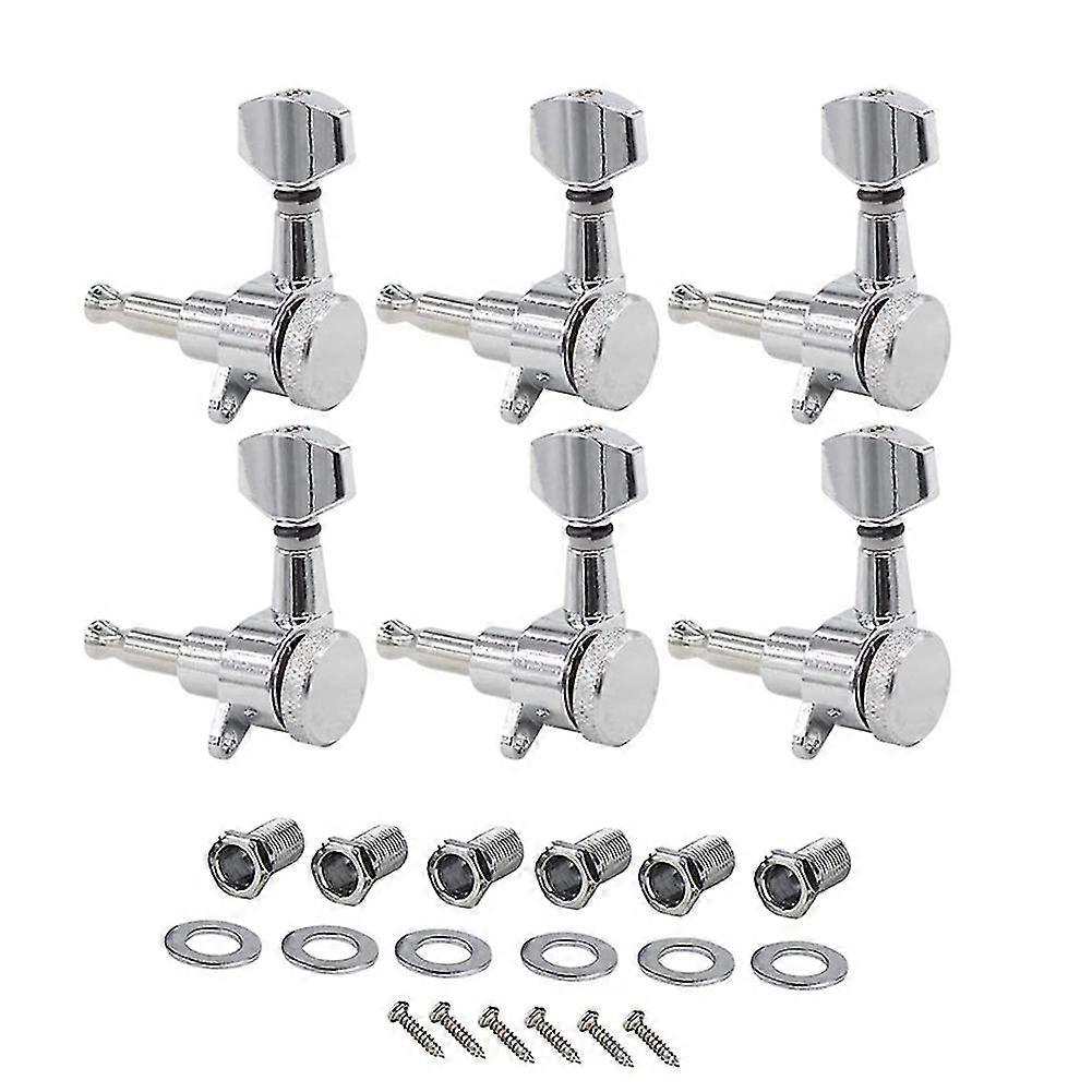 Guitar Locking Tuners String Tuning Pegs Machines Heads Set For Fender Guitar Parts,left