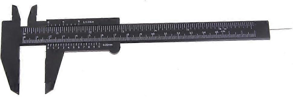 150mm Mini Reusable Plastic Sliding Vernier Caliper for Crafts