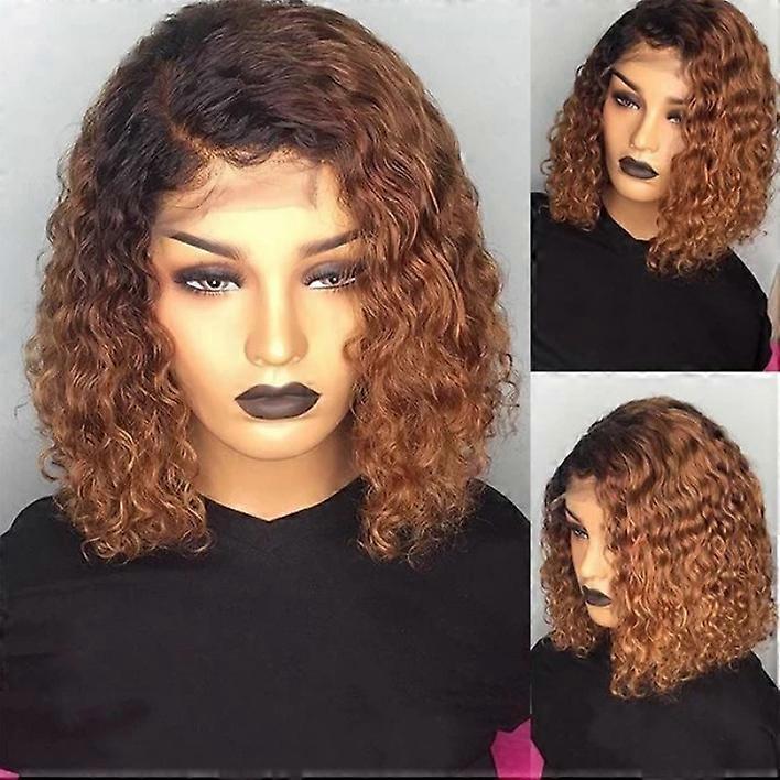 African Wig Gradient Fluffy Curly Long