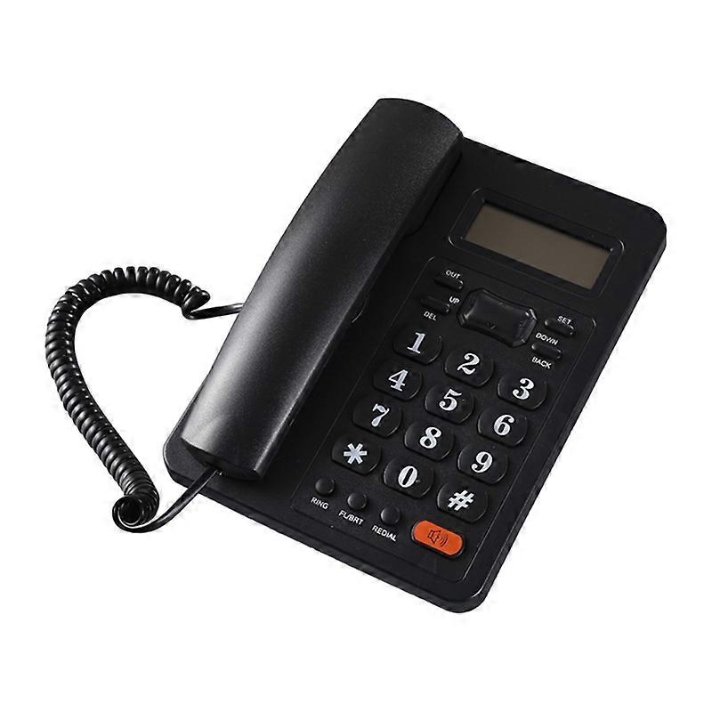 Professional Fixed Telephone Clear Display Screen Number Storage Memory Keys