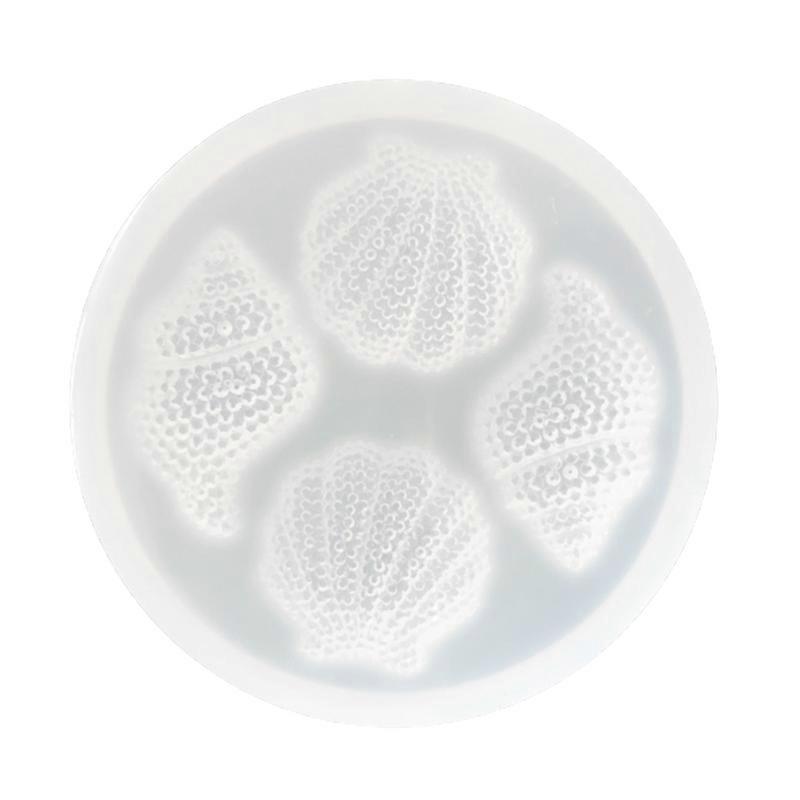 Shell Mold Multi-faceted Decorative Silicone Epoxy Mirror Conch Mould for Home