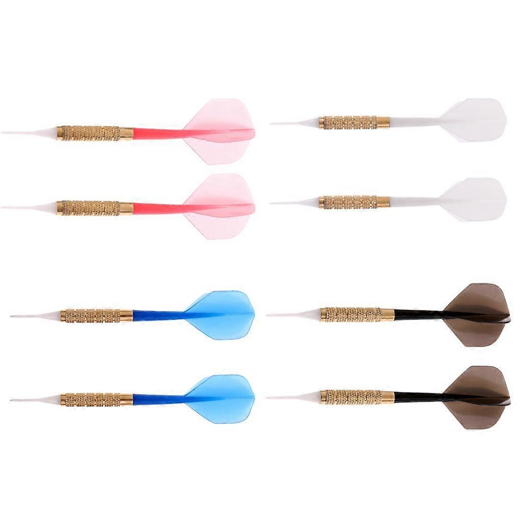 8Pcs 14g Replacement Safety Soft Tip Darts for Soft and Electronic Dartboard