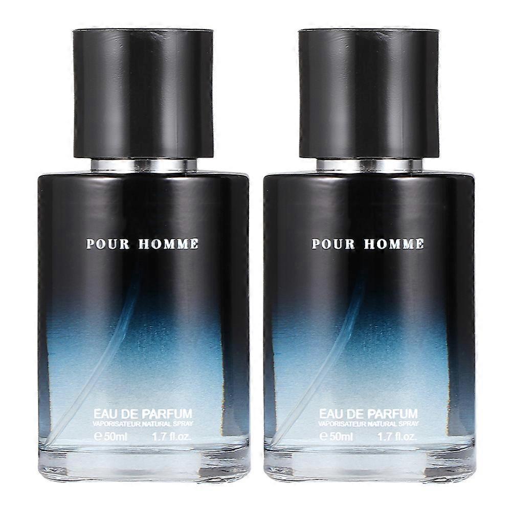 50ml*2 Men Lemon Front Note Perfume Long lasting Fragrance Perfume