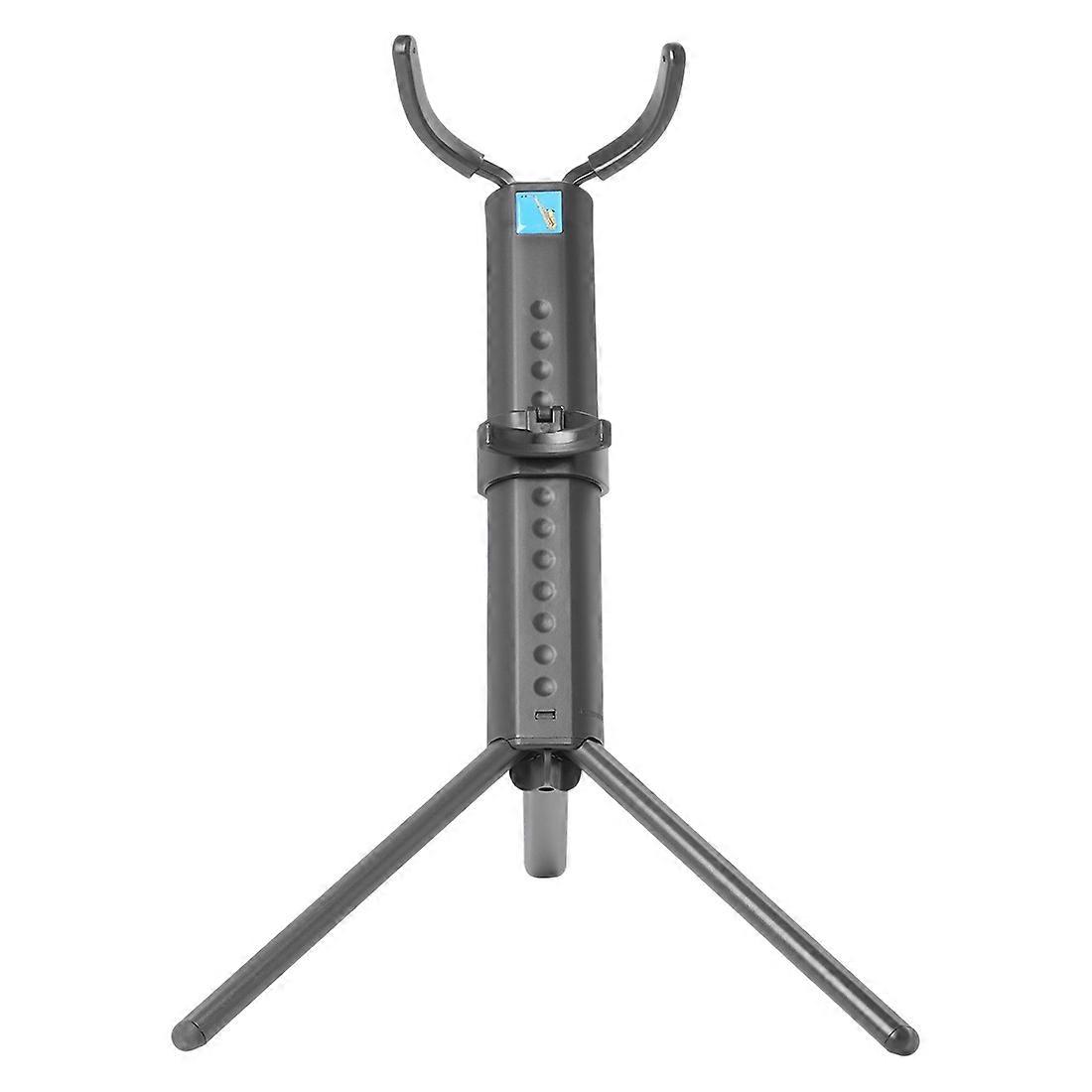 Portable Foldable Sax Holder Stand with Metal Leg Base Foldable for Saxophone