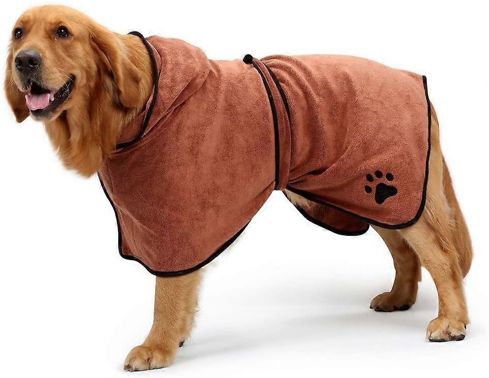 Dog Bathrobe Soft Super Absorbent Luxuriously Microfiber Drying Towel