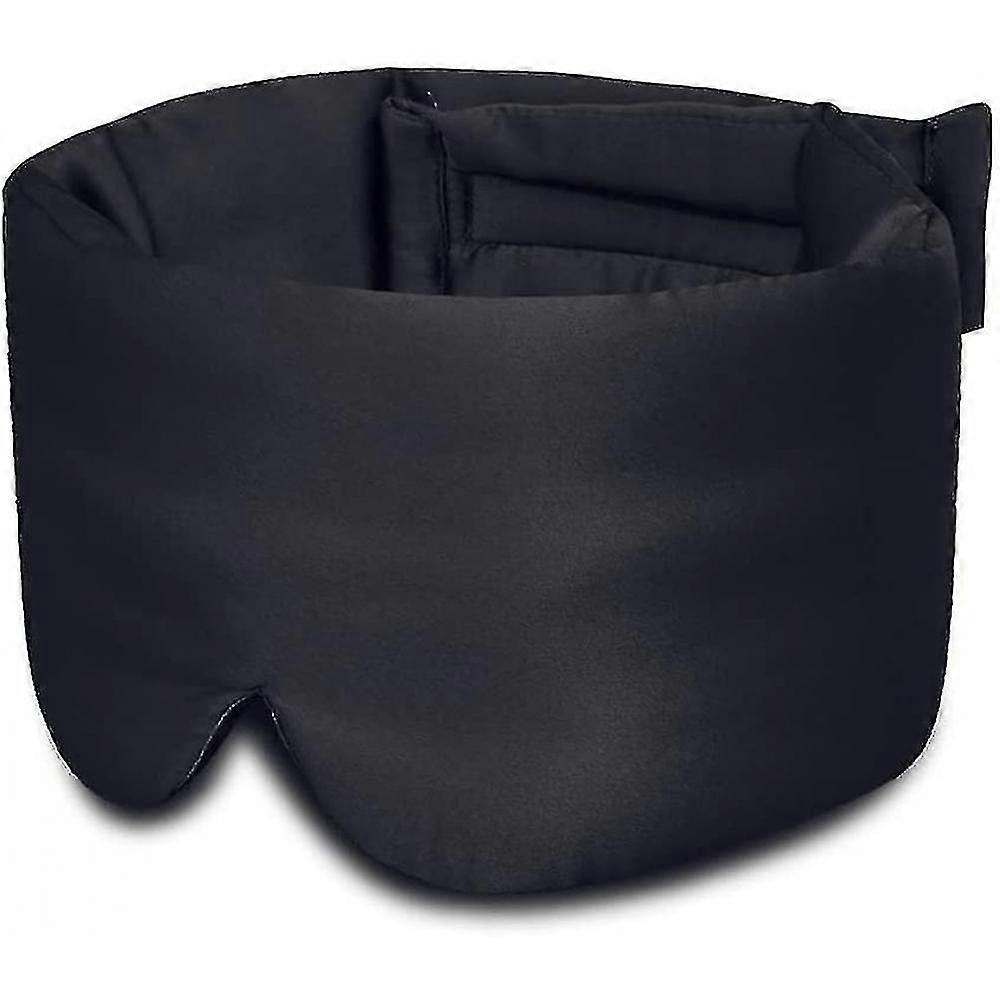 100 ٪ التوت الحرير قناع النوم قناع العين مع عقال قابل للتعديل للرجال iAy FPE