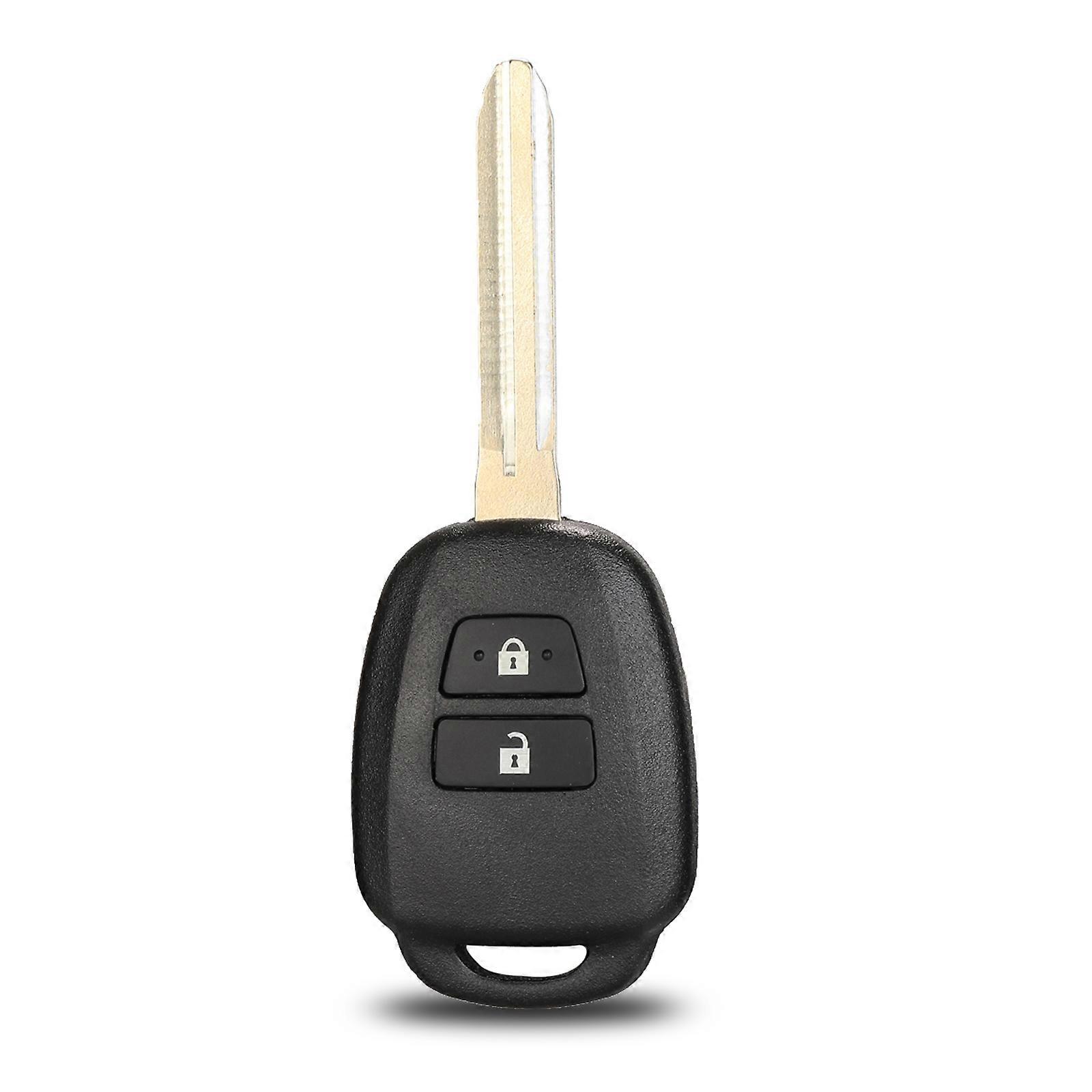 Remote Car Key Shell Case Fob For Toyota CAMRY Corolla Tundra Pruis With TOY43 Blade 2/3/4 Buttons