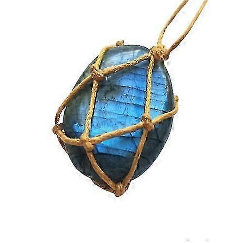 Labradorite Crystal Pendant for Women's