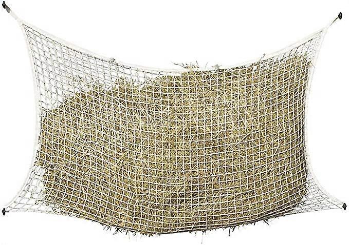 Mesh Hay Net For Medium Horse, 3x3cm 80x90cm, White