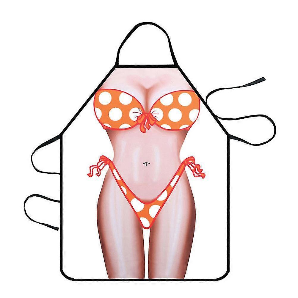 1pc Bib Apron Funny Chef Aprons Cooking Apron Novelty Chef Aprons Funky Aprons