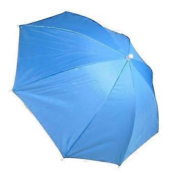 Guarda-chuva dobrável à prova de vento e chuva, chapéu para áreas externas com proteção solar