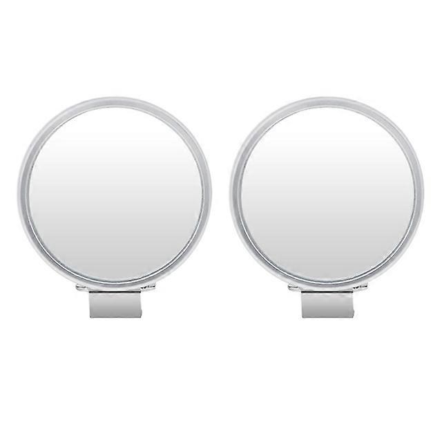 2Pcs Car Mirror HD Convex Mirror Blind Spot Auto Rearview Mirror 360 Degree Wide Angle Vehicle Parking Rimless Mirrors