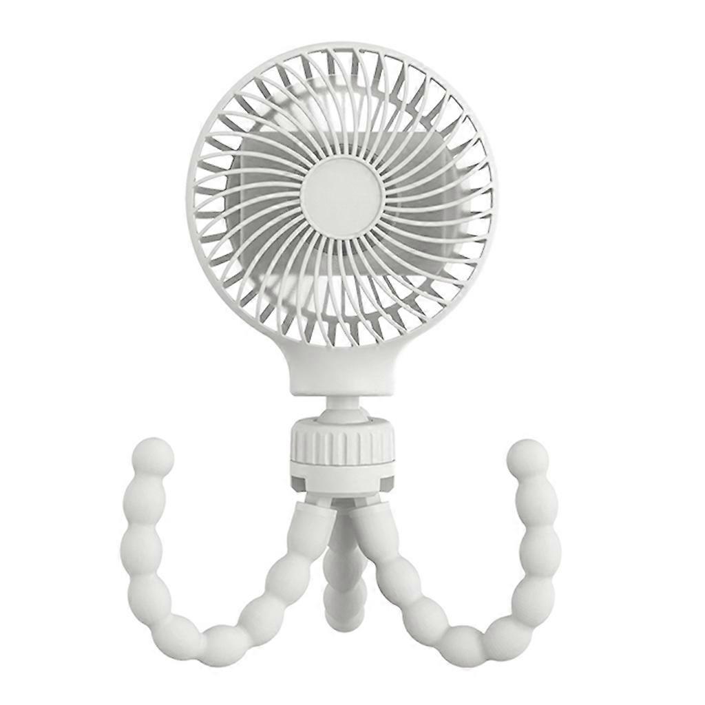 4Levels Portable Handheld Mini Octopus Fan with Flexible Tripod 9V 4W Desk Fan