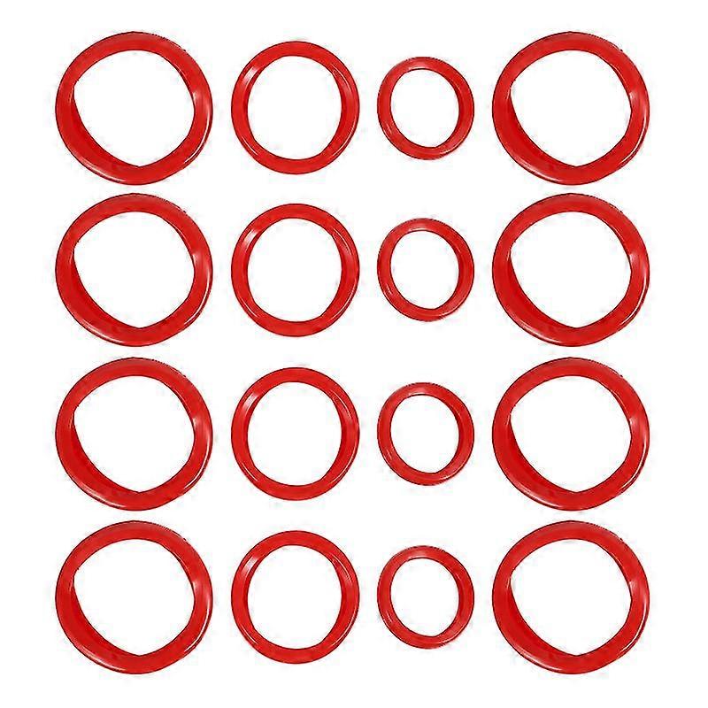 16pcs Silicone Dumbbell Cover-c