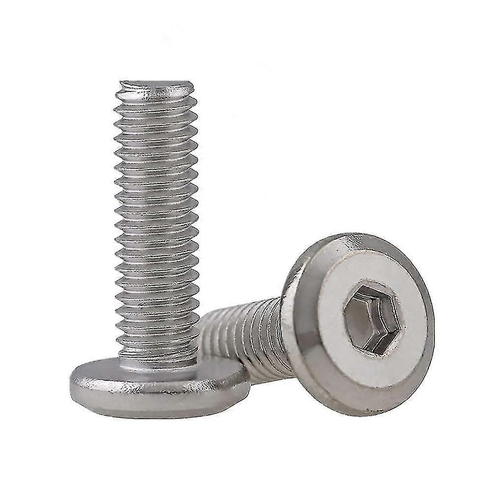 Stainless Steel Hex Socket Cap Screws (M6 x 35mm) - 10 Pack