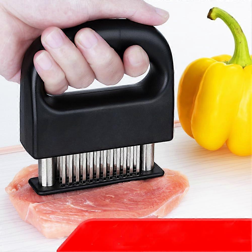 Meat Tenderizer,48 Stainless Steel Sharp Blade Tenderizer,Kitchen Gadgets Tools with Sharp Needle,for Tenderizing Beef Chicken Pork Fish
