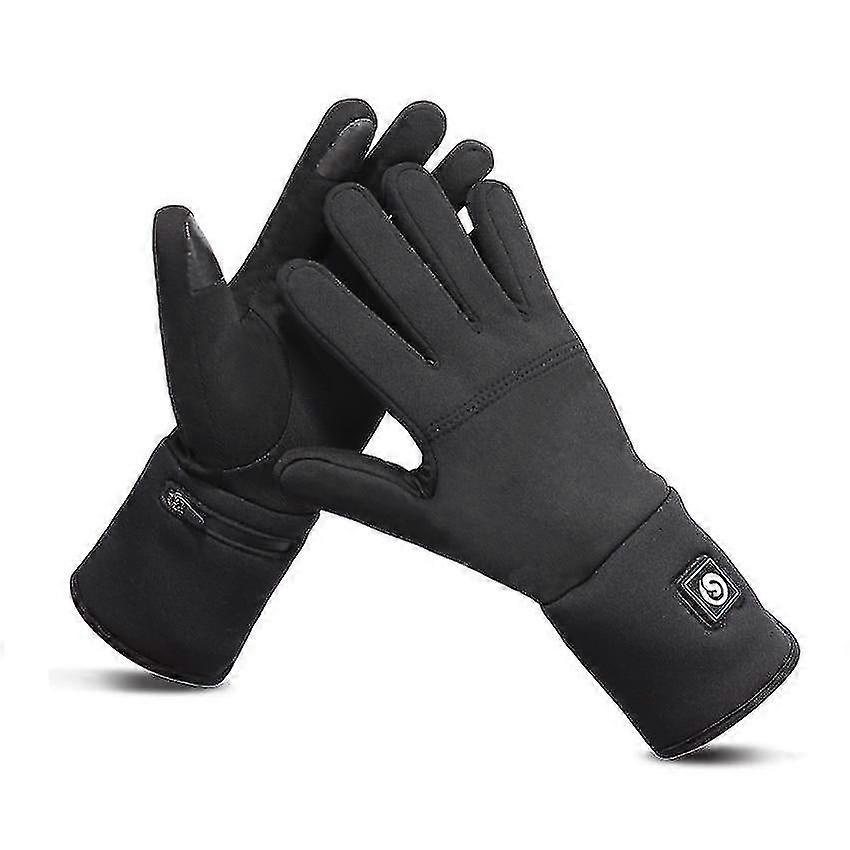 男性女性冬のスキー加熱手袋