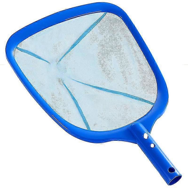 Pool Skimmer Net Deep Fine Mesh Solid Plastic Frame Detachable Pole Large Capacity Heavy Duty Leaf F-ZZY